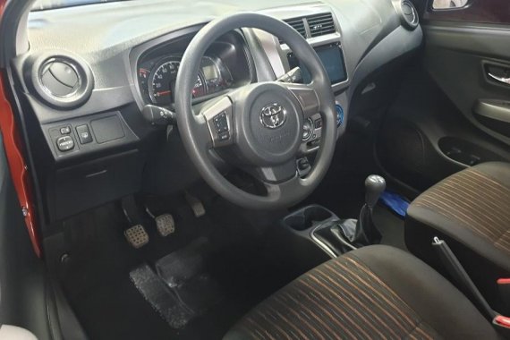 Sell Orange 2019 Toyota Wigo in Quezon City 