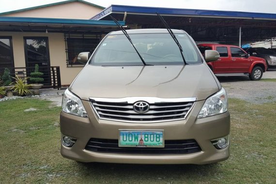 2011 Toyota Innova G D4D Manual Turbo Diesel