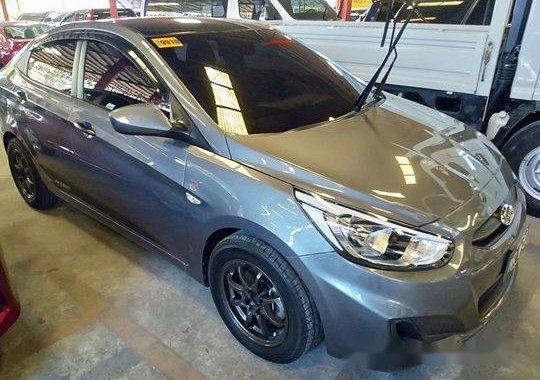 Selling Grey Hyundai Accent 2017 in Quezon City