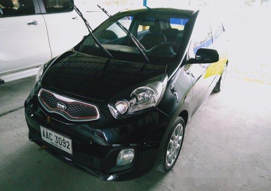 Sell Black 2015 Kia Picanto in Quezon City 