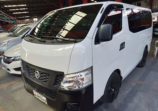 White Nissan Nv350 urvan 2016 for sale in Quezon City