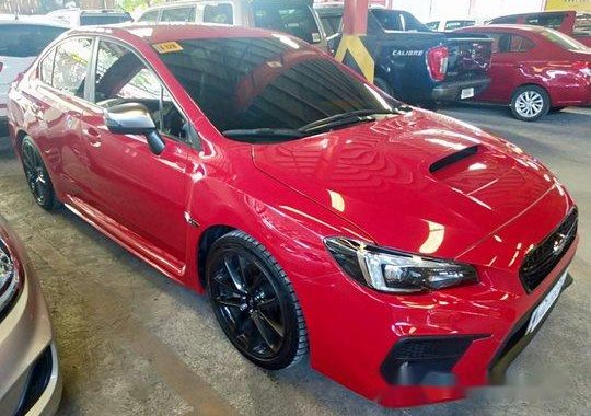 Selling Red Subaru Wrx 2018 Automatic Gasoline 