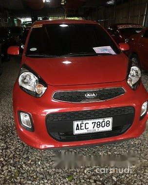 Selling Red Kia Picanto 2017 at 9000 km