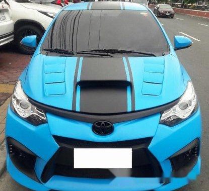 Blue Toyota Vios 2014 at 32000 km for sale