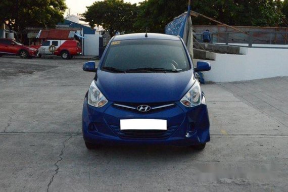 Blue Hyundai Eon 2018 for sale in Muntinlupa