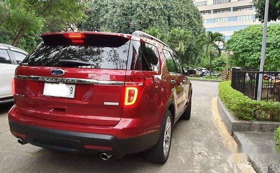 Selling Red Ford Explorer 2014 Automatic Gasoline 