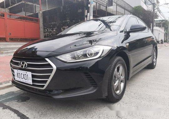 Black Hyundai Elantra 2019 for sale in Quezon City 