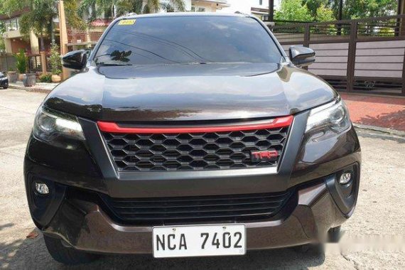 Brown Toyota Fortuner 2018 for sale in Quezon City 