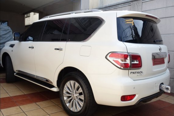 Pearlwhite Nissan Patrol royale 2018 at 2790 km for sale