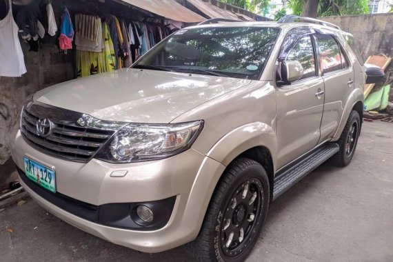 2012 Toyota Fortuner for sale in Manila