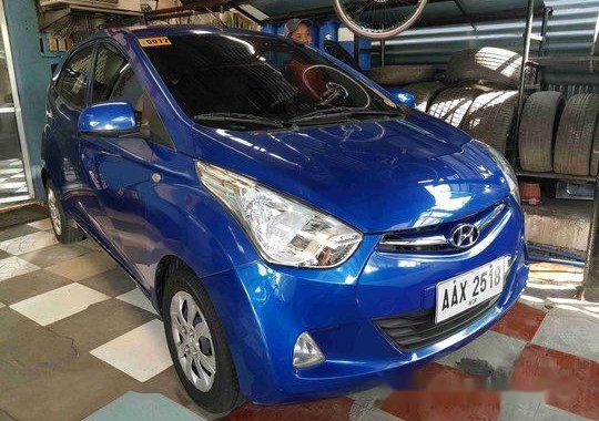 Sell Blue 2014 Hyundai Eon in Antipolo