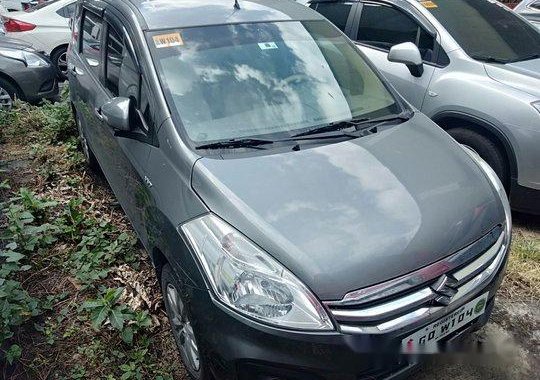 Grey Suzuki Ertiga 2018 for sale in Quezon City