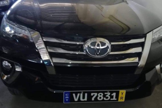 Sell 2017 Toyota Fortuner in Quezon City