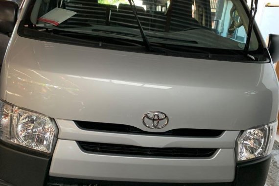 Silver Toyota Hiace 2019 for sale in Quezon City