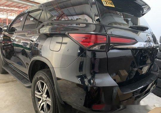 Selling Black Toyota Fortuner 2017 in Quezon City