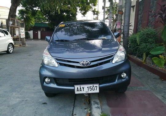 Grey Toyota Avanza 2014 for sale in Quezon City