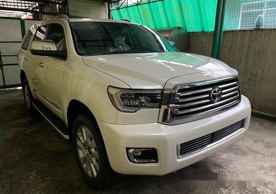 White Toyota Sequoia 2020 for sale in Quezon City