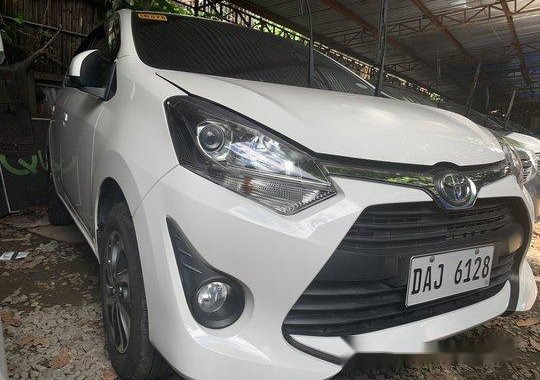 White Toyota Wigo 2019 for sale in Quezon City