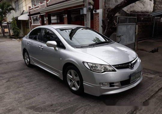 Silver Honda Civic 2007 for sale in Cabanatuan