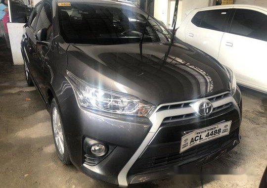 Selling Grey Toyota Yaris 2016 in Quezon City 