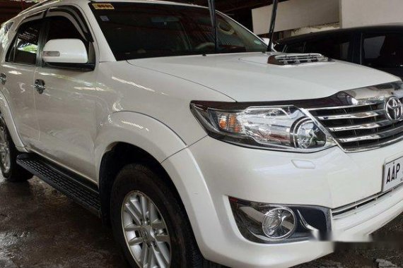 Sell White 2014 Toyota Fortuner in Quezon City 