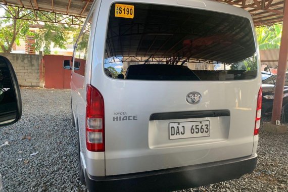 Silver Toyota Hiace 2019 for sale in Quezon City