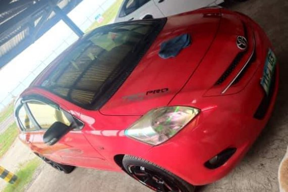 Red 2008 Toyota Vios for sale in Leyte