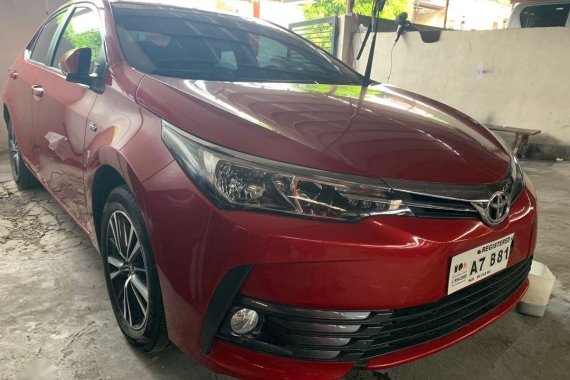 Sell 2018 Toyota Altis in Quezon City