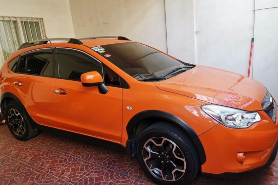 Selling Orange Subaru Xv 2014 in Quezon City