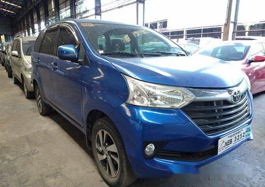 Blue Toyota Avanza 2016 for sale in Quezon City