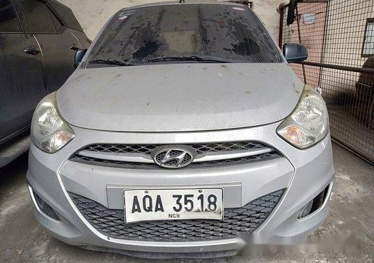 Silver Hyundai I10 2014 for sale in Quezon City 