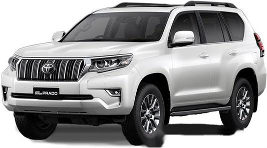 Sell White 2020 Toyota Land cruiser prado in Talisay