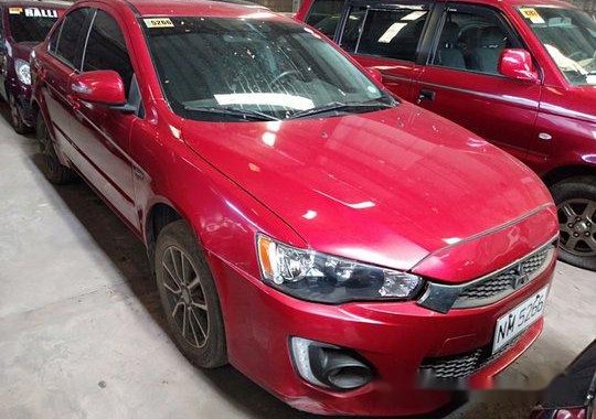 Red Mitsubishi Lancer Ex 2016 for sale in Quezon City 