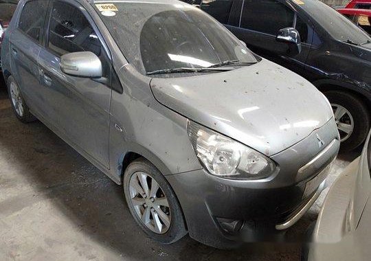 Selling Grey Mitsubishi Mirage 2015 in Quezon City