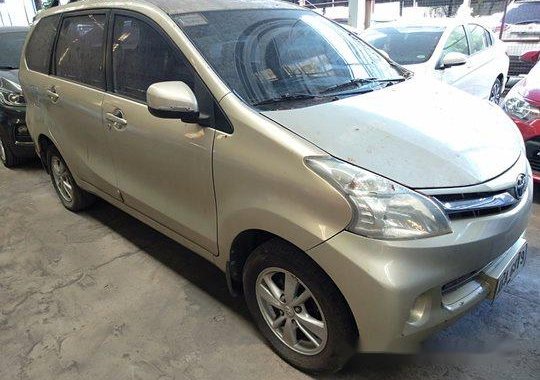 Beige Toyota Avanza 2014 for sale in Quezon City 