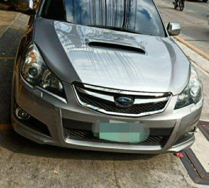 Silver Subaru Legacy 2012 for sale in Manila