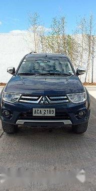 Selling Blue Mitsubishi Montero Sport 2014 in Makati