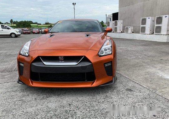 Orange Nissan Gt-R 2017 for sale in Pasig 