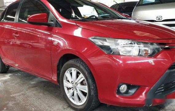 Red Toyota Vios 2016 for sale in Quezon City 