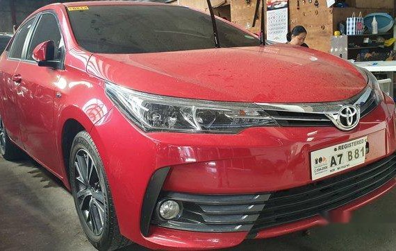 Selling Red Toyota Corolla Altis 2018 in Quezon City 