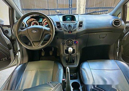 Silver Ford Fiesta 2014 for sale in Quezon City