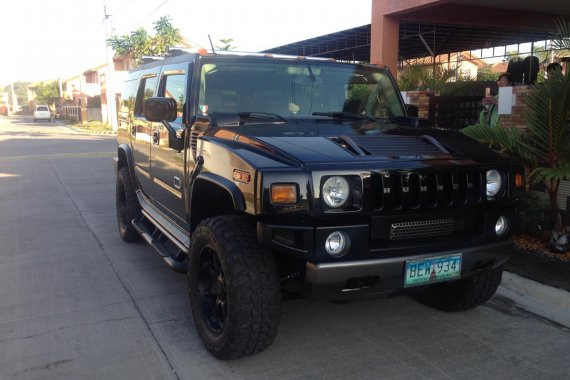 Selling Black Hummer H2 6.0L in Tarlac