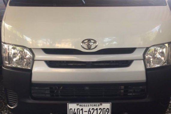 Selling Toyota Hiace 2018 in Quezon City