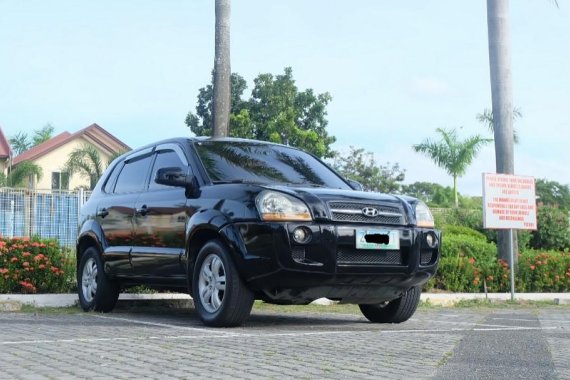Sell Black 2007 Hyundai Tucson in Quezon City