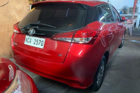 Red Toyota Yaris 2018 for sale in Quezon City