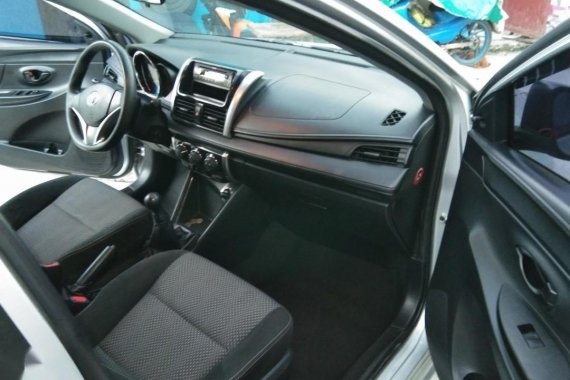 Silver Toyota Vios 2016 for sale in Manila