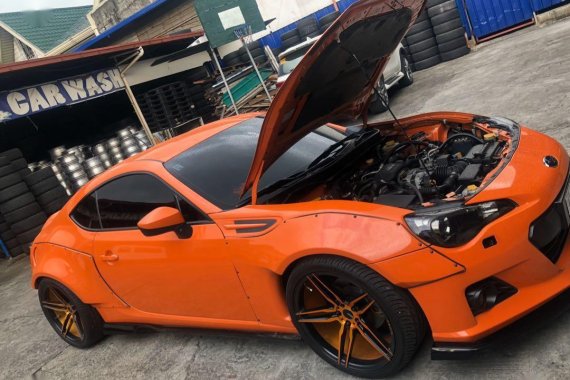 Selling Orange Subaru Brz 2014 in Quezon City