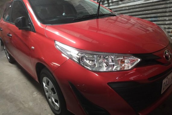 Selling Red Toyota Vios 2019 in Quezon City