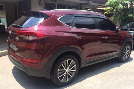 Red Hyundai Tucson 2007 for sale in Automatic