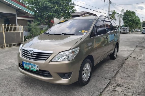 2013 Toyota Innova 2.5 E Manual